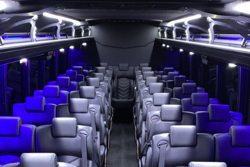 Lakewood Charter Bus Interior