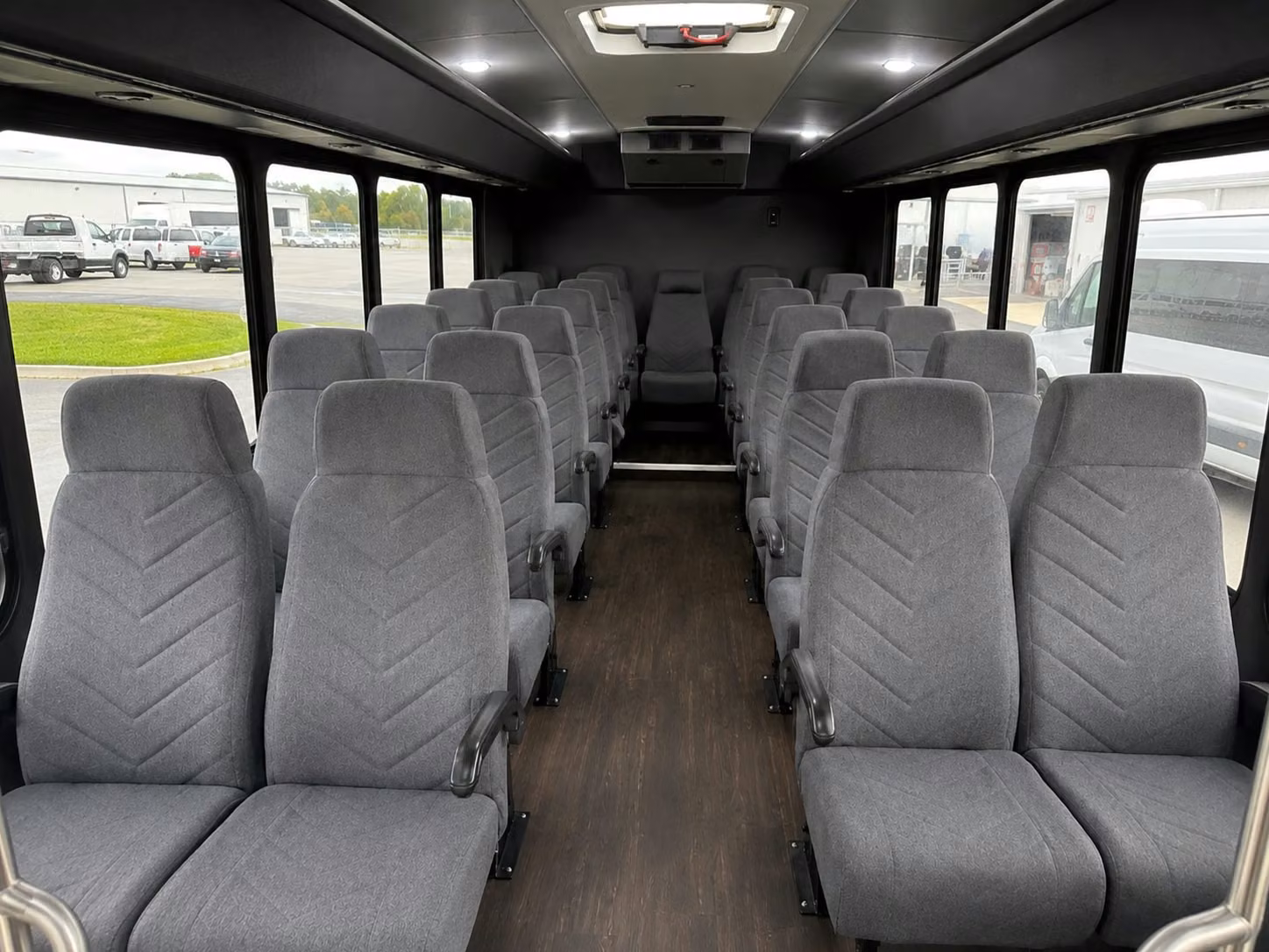 15 passenger minibus inside