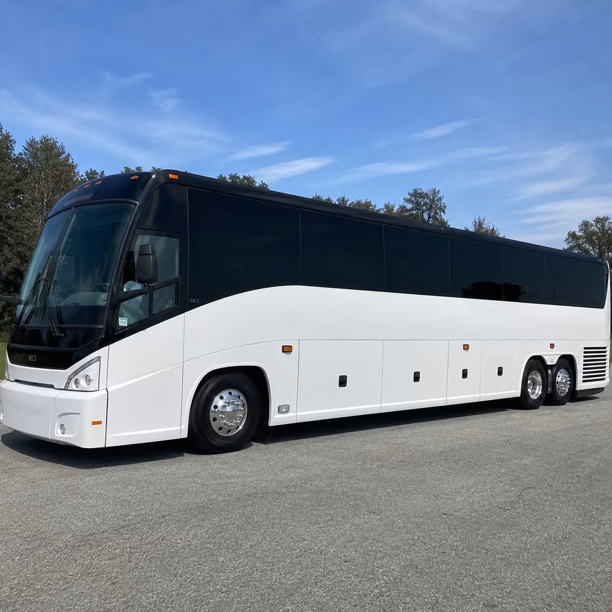 bus rental options for lakewood trips