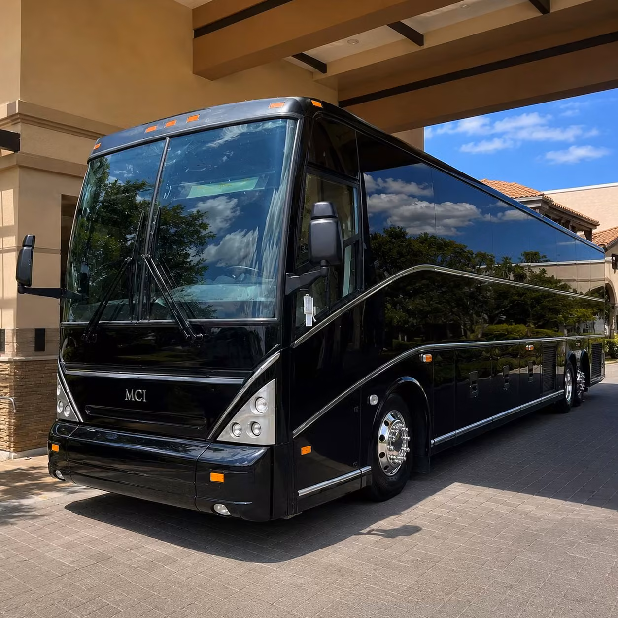 charter buses to pnc bank arts center and major amphitheater shows