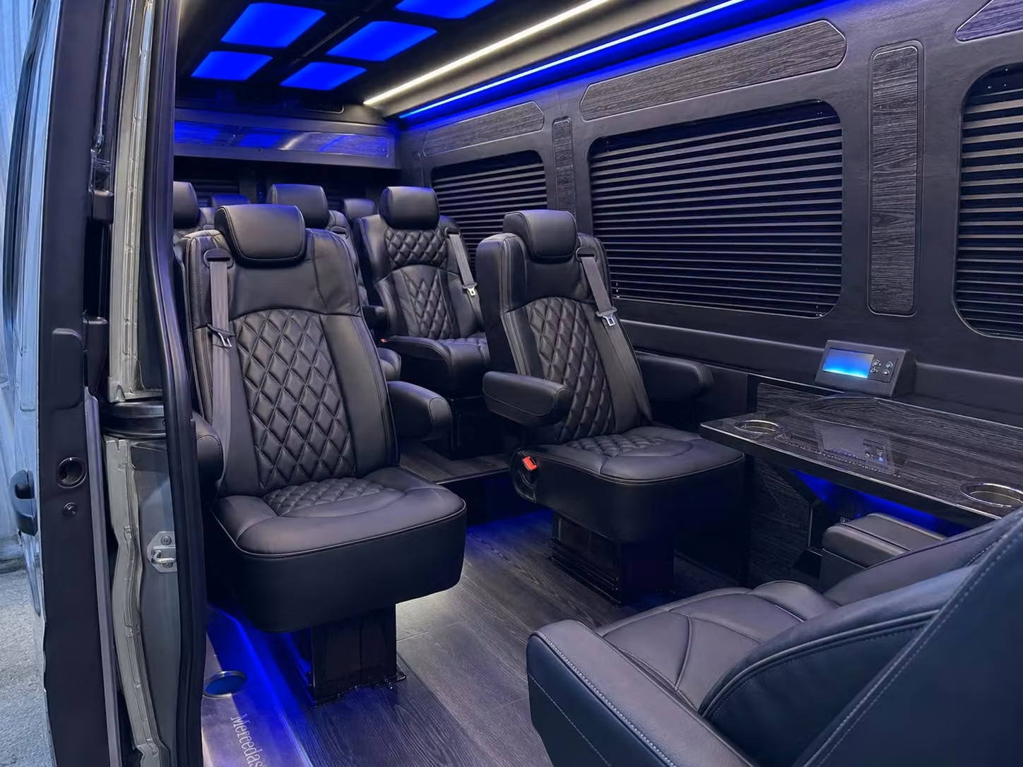 sprinter van transportation for groups and events across lakewood